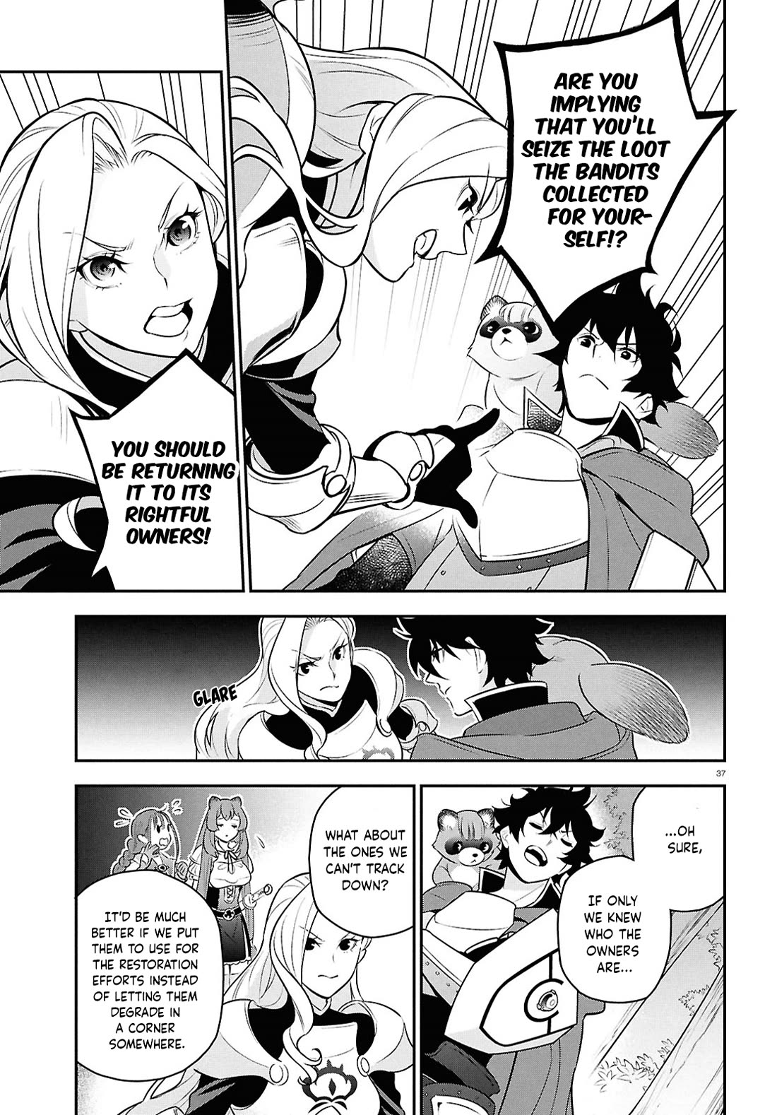 Tate no Yuusha no Nariagari Chapter 110 page 37 - Chapter 110: Official Request