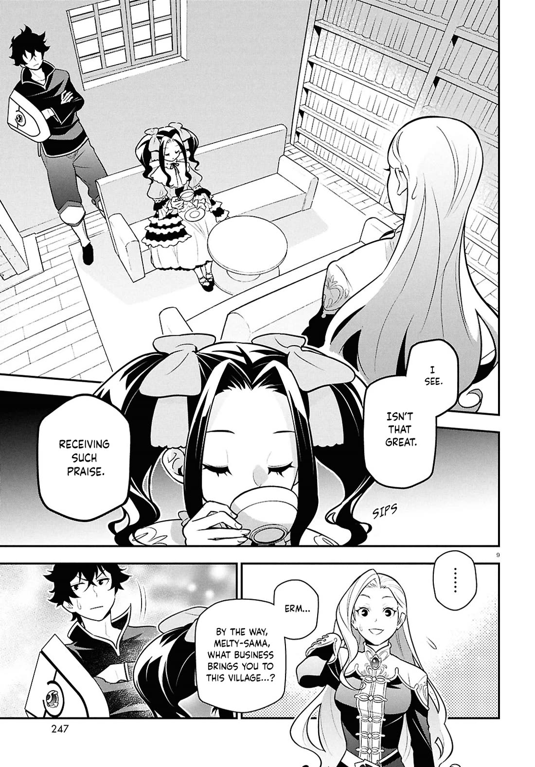 Tate no Yuusha no Nariagari Chapter 110 page 9 - Chapter 110: Official Request