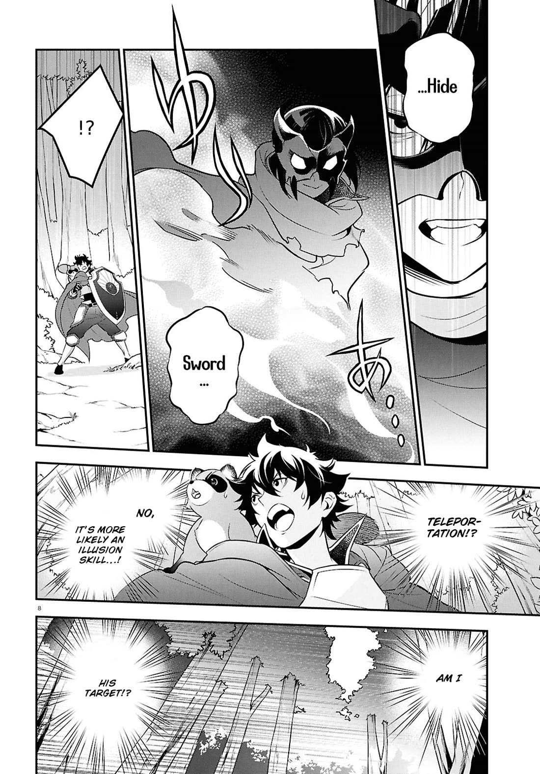 Tate no Yuusha no Nariagari Chapter 111 page 8 - Chapter 111: The Masked Man