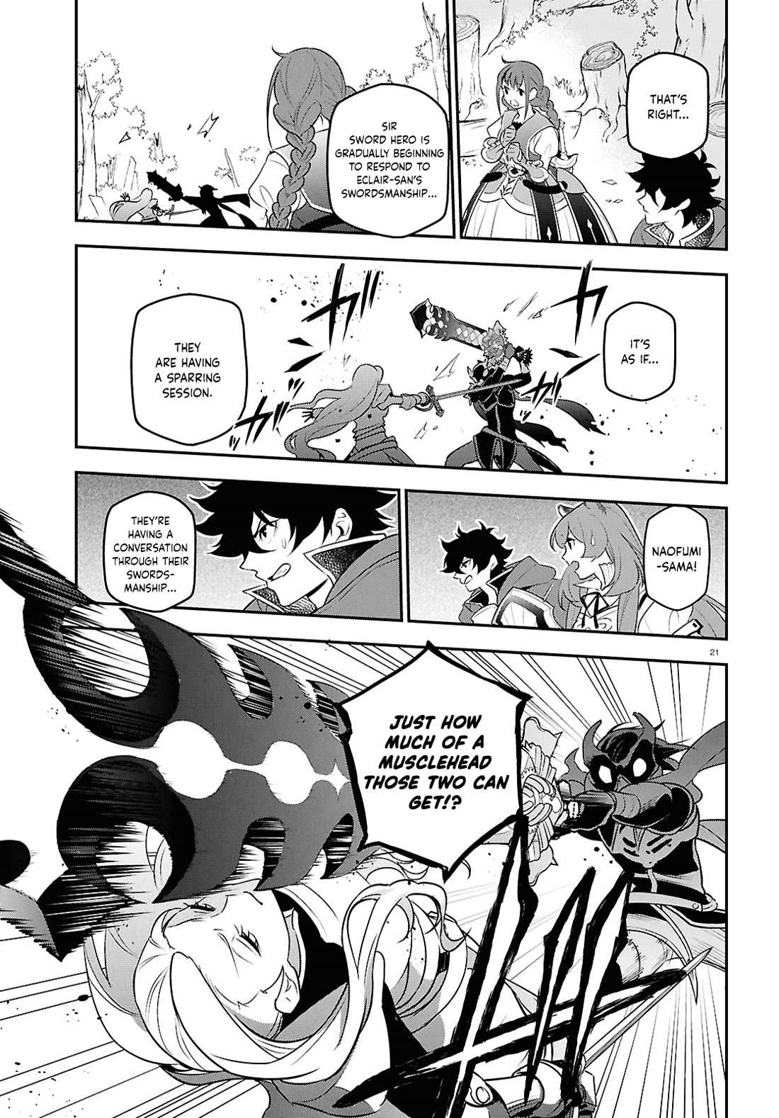 Tate no Yuusha no Nariagari Chapter 114 page 21 - Chapter 114: Flash