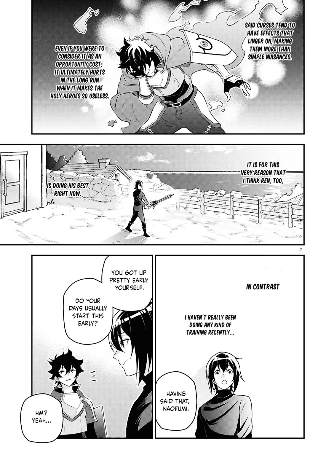 Tate no Yuusha no Nariagari Chapter 116 page 7 - Chapter 116: A Morning in the Life of the Shield Hero