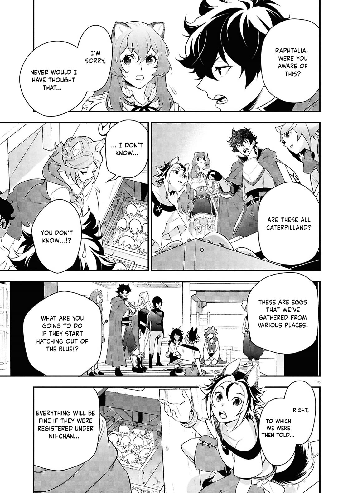 Tate no Yuusha no Nariagari Chapter 118 page 15 - Chapter 118: Dragon Egg