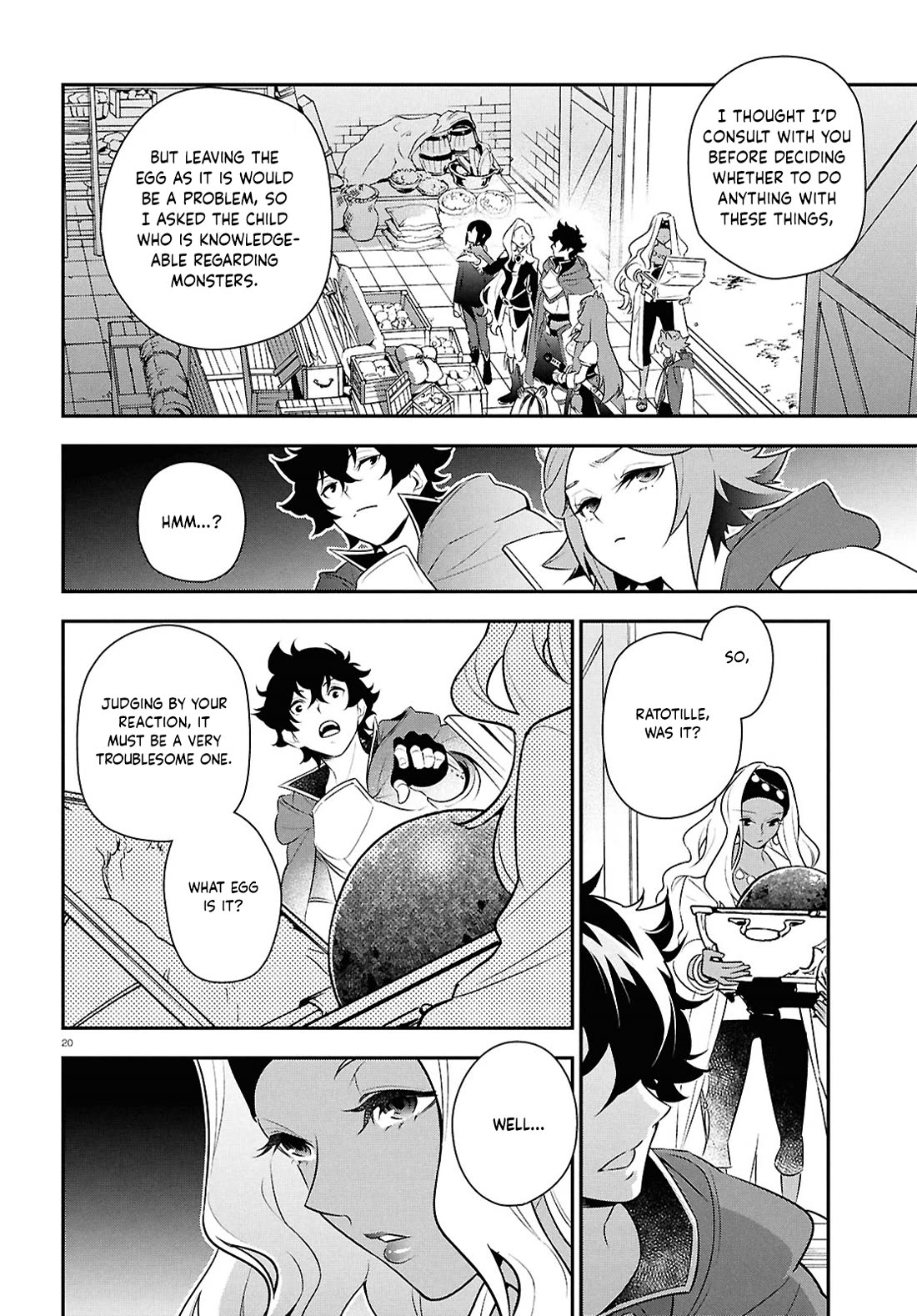 Tate no Yuusha no Nariagari Chapter 118 page 20 - Chapter 118: Dragon Egg