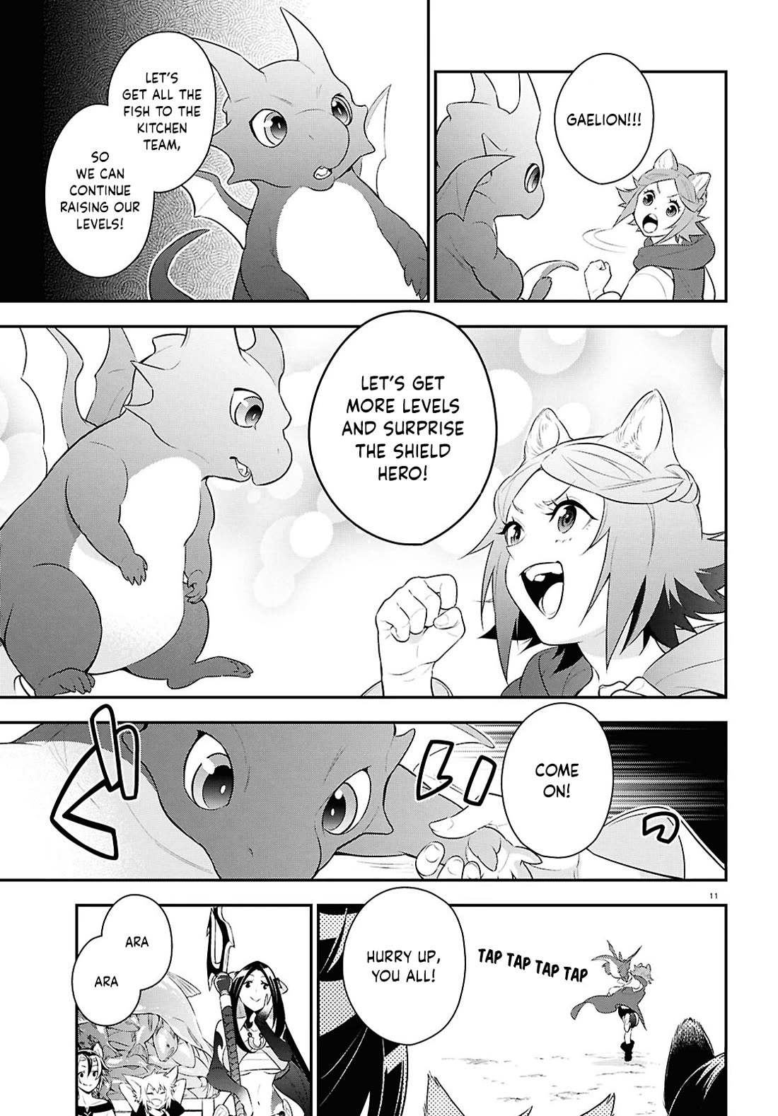 Tate no Yuusha no Nariagari Chapter 120 page 11 - Chapter 120: Filolial and Dragon