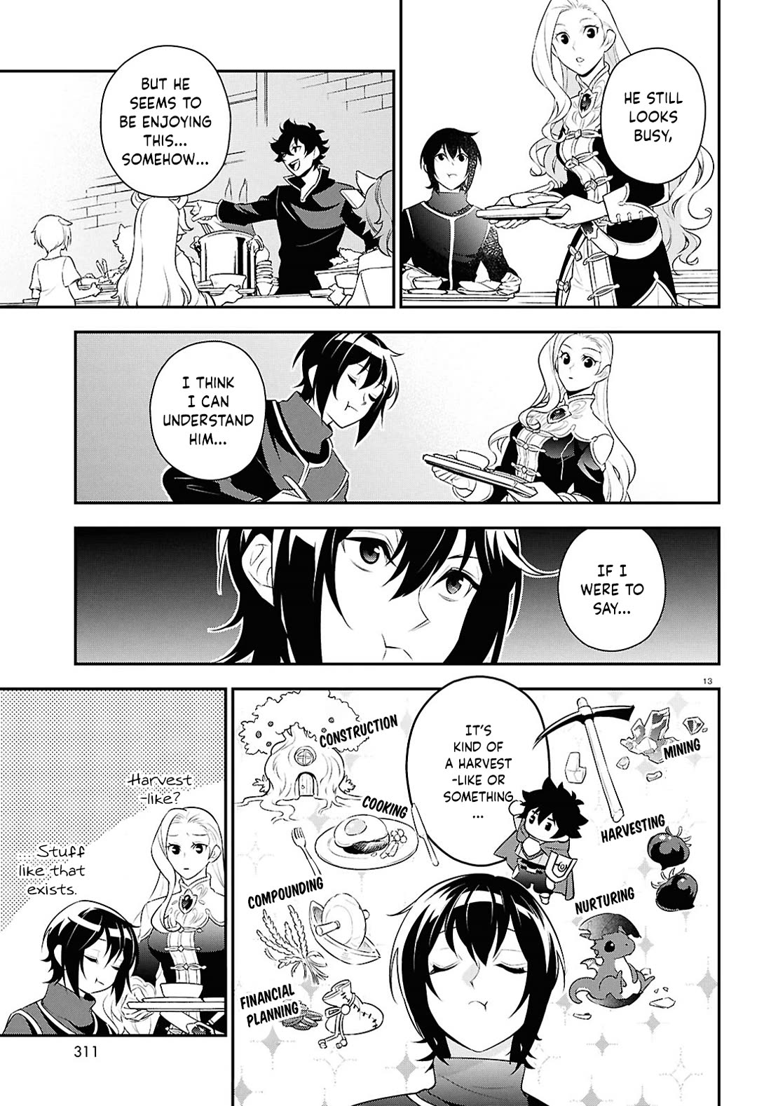 Tate no Yuusha no Nariagari Chapter 120 page 13 - Chapter 120: Filolial and Dragon
