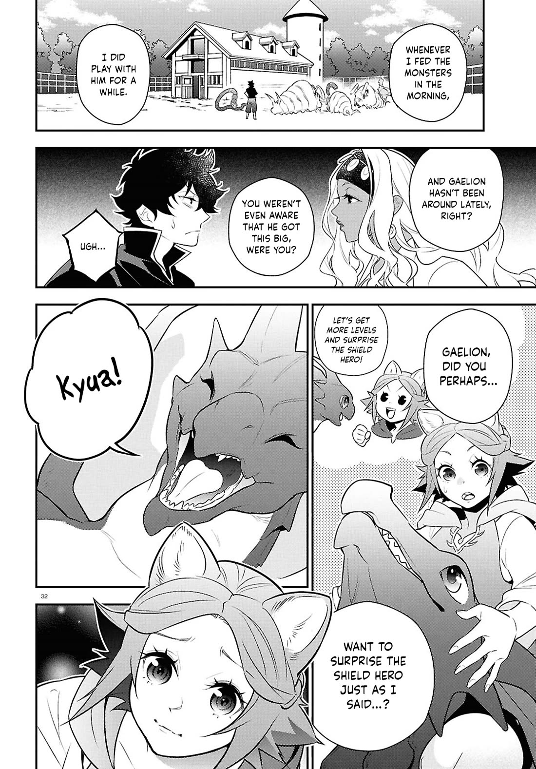 Tate no Yuusha no Nariagari Chapter 120 page 32 - Chapter 120: Filolial and Dragon