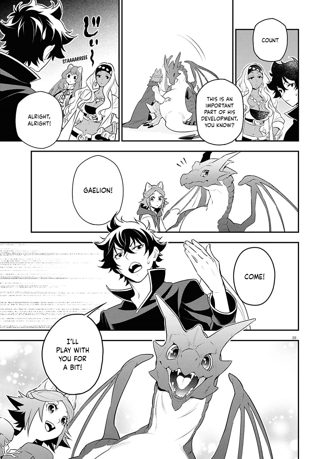 Tate no Yuusha no Nariagari Chapter 120 page 33 - Chapter 120: Filolial and Dragon
