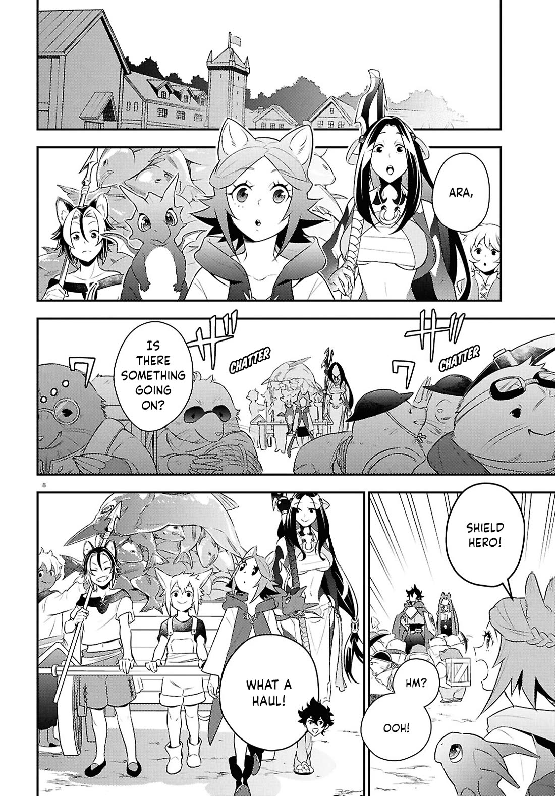Tate no Yuusha no Nariagari Chapter 120 page 8 - Chapter 120: Filolial and Dragon