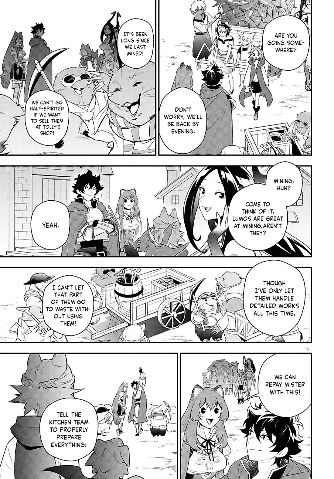 Tate no Yuusha no Nariagari Chapter 120 page 9 - Chapter 120: Filolial and Dragon