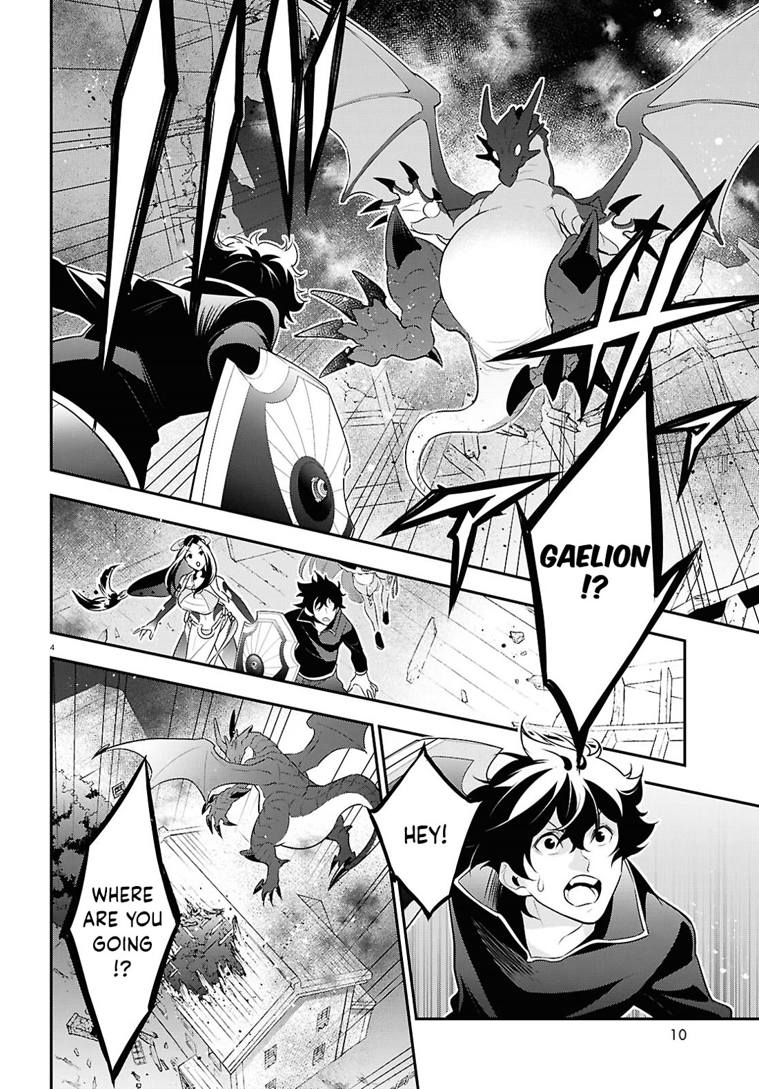 Tate no Yuusha no Nariagari Chapter 121 page 10 - Chapter 121: Dragon's Roar