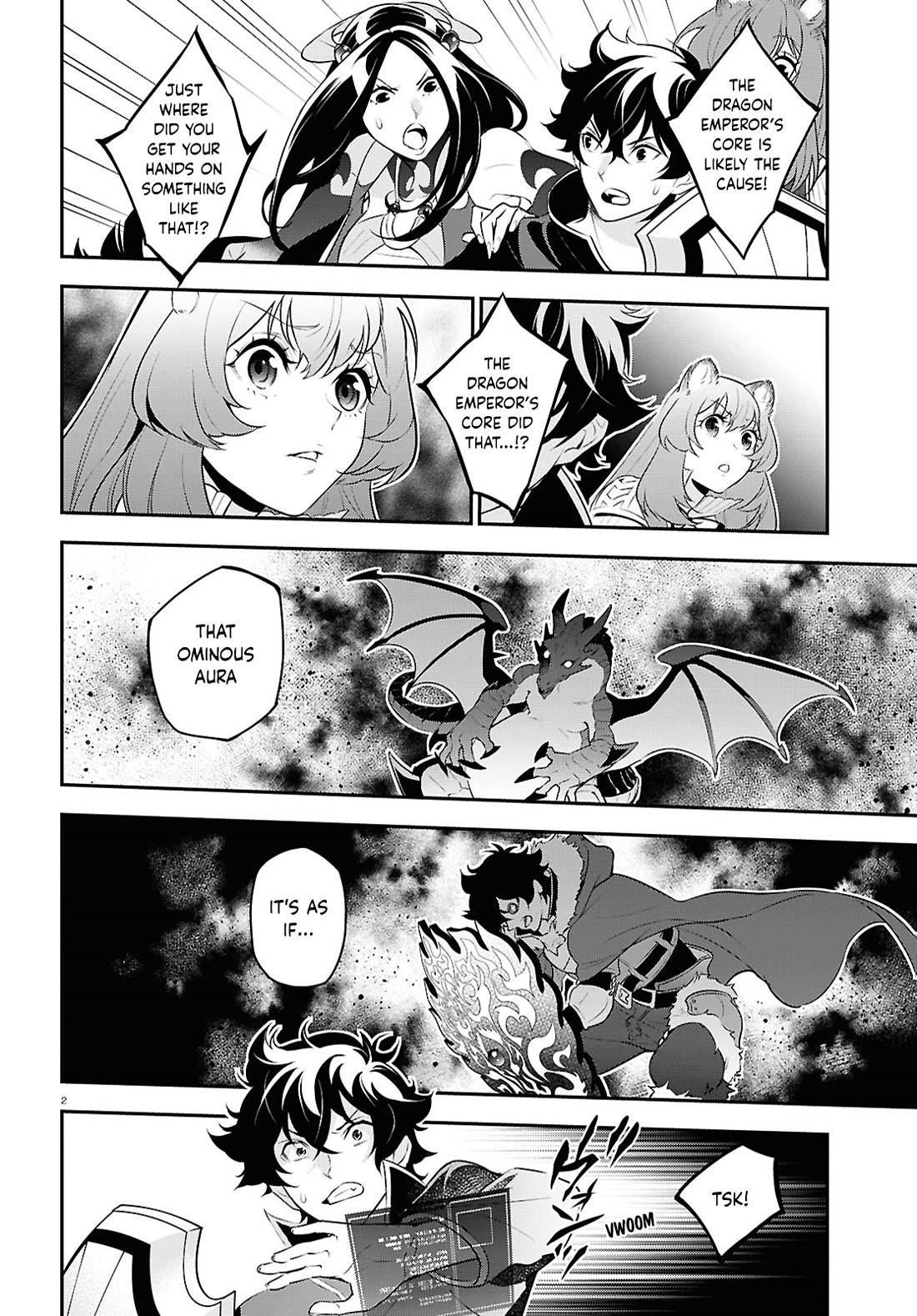 Tate no Yuusha no Nariagari Chapter 121 page 8 - Chapter 121: Dragon's Roar