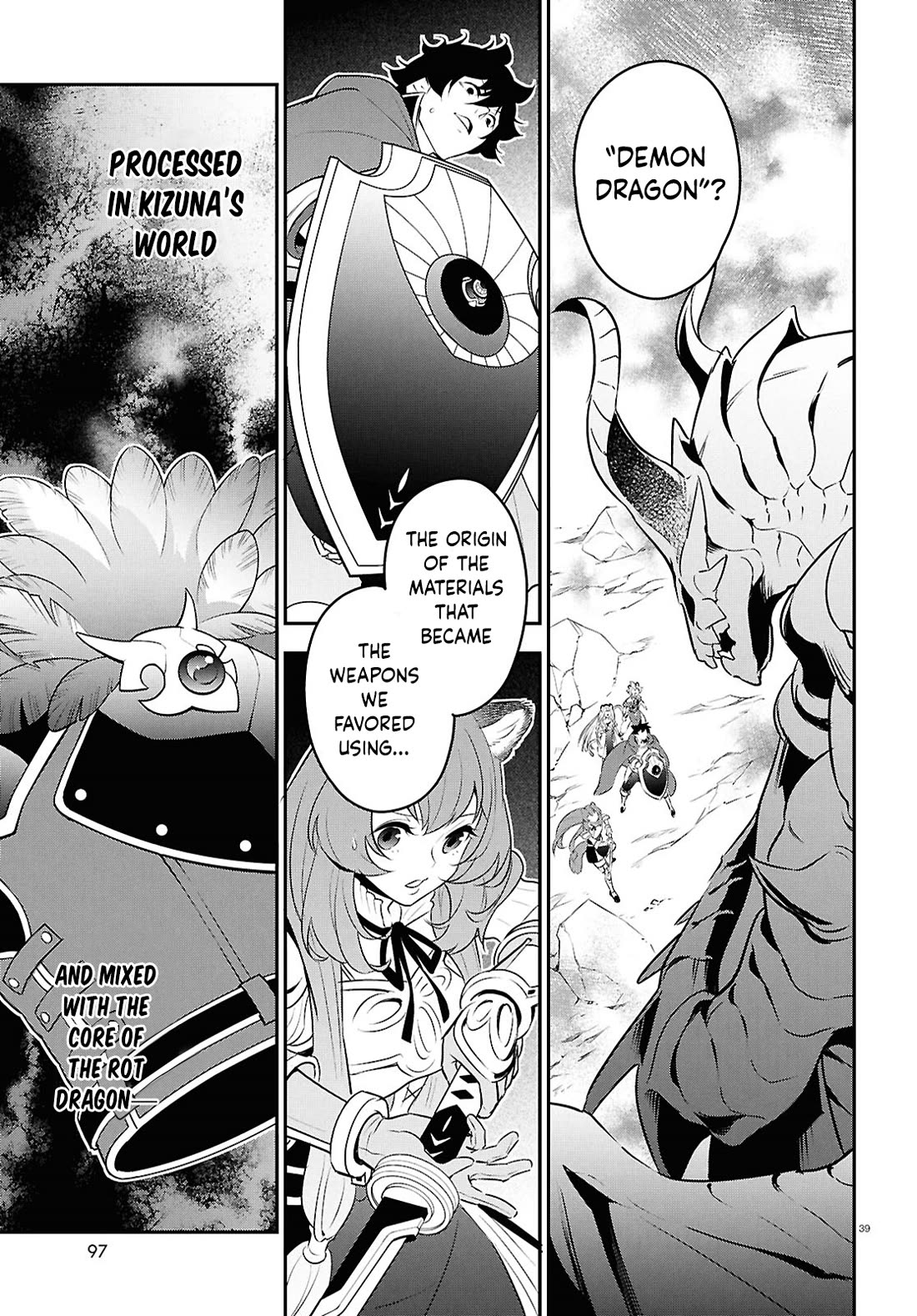 Tate no Yuusha no Nariagari Chapter 123 page 39 - Chapter 123: Demon Dragon