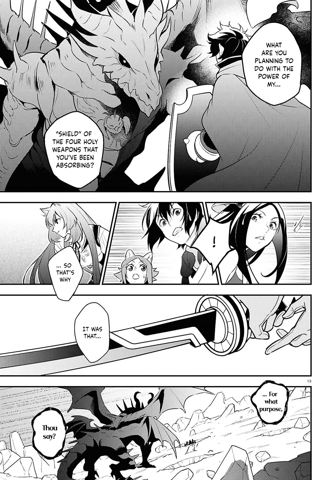 Tate no Yuusha no Nariagari Chapter 124 page 13 - Chapter 124: Forced Power-up
