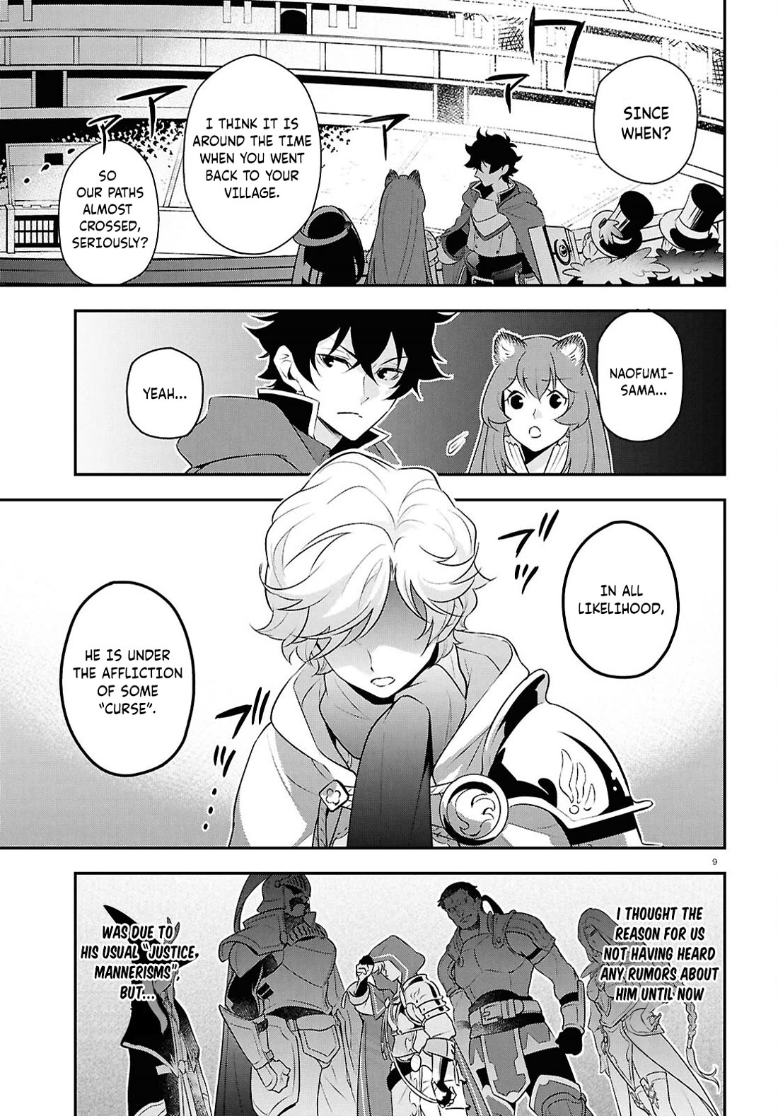 Tate no Yuusha no Nariagari Chapter 126 page 9 - Chapter 126: Rishia and Itsuki