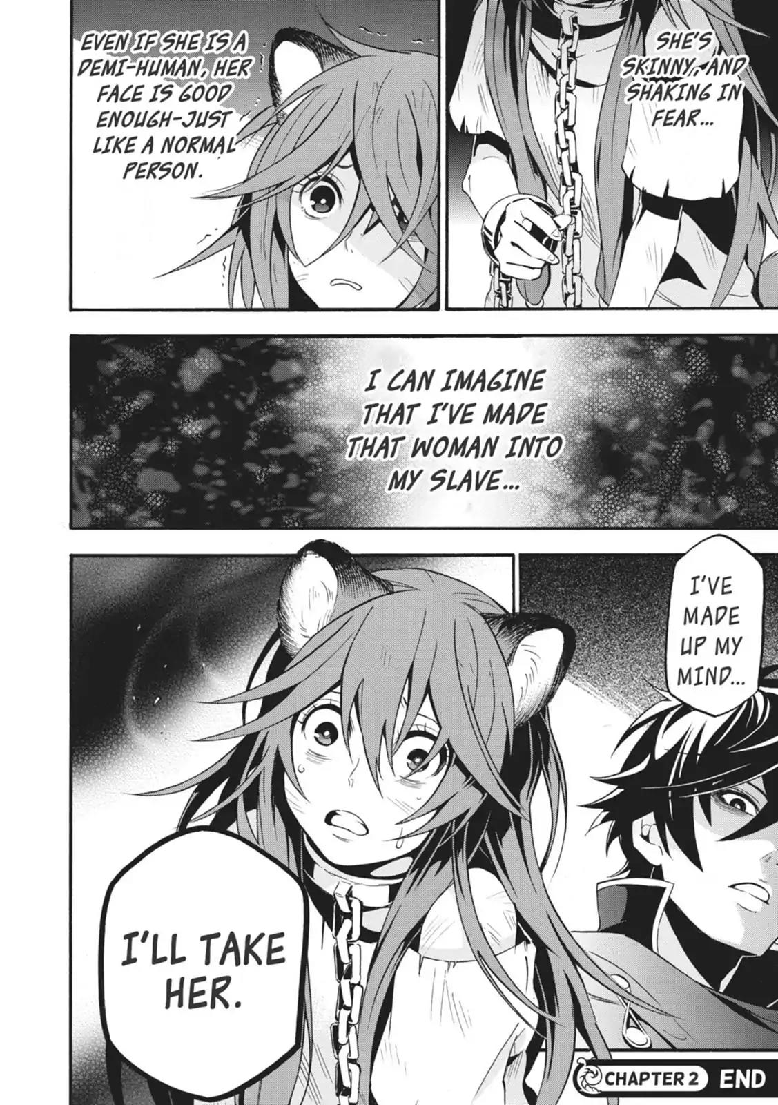 Tate no Yuusha no Nariagari Chapter 2 page 40 - Chapter 2: Framed