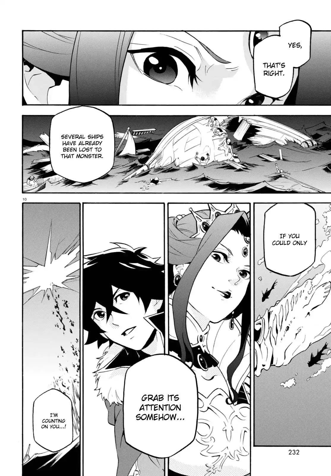 Tate no Yuusha no Nariagari Chapter 39 page 10 - Chapter 39: The Dimensional Whale