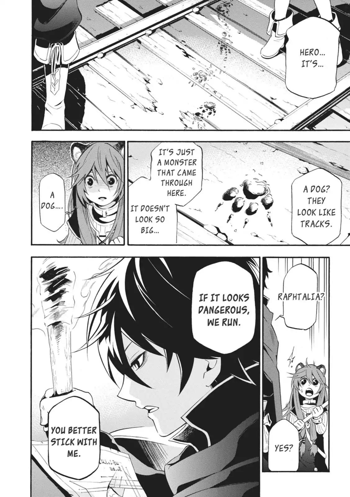 Tate no Yuusha no Nariagari Chapter 4 page 10 - Chapter 4: Two-Headed Black Dog