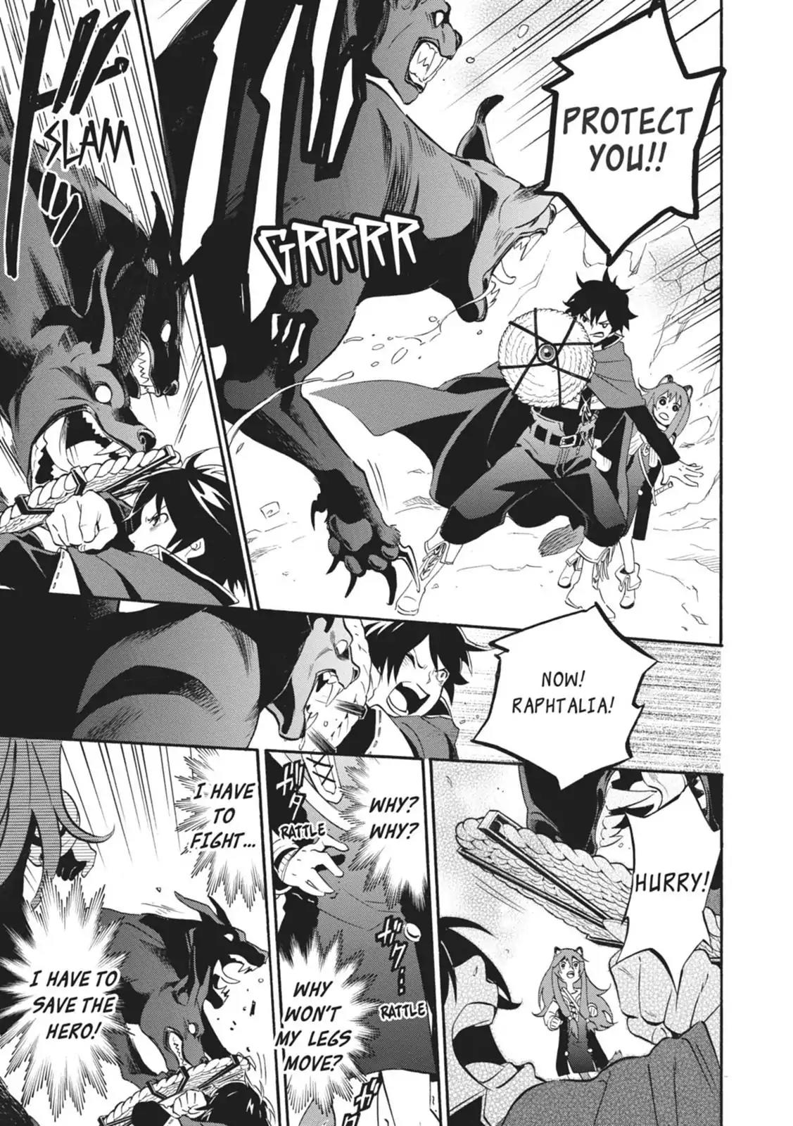 Tate no Yuusha no Nariagari Chapter 4 page 27 - Chapter 4: Two-Headed Black Dog
