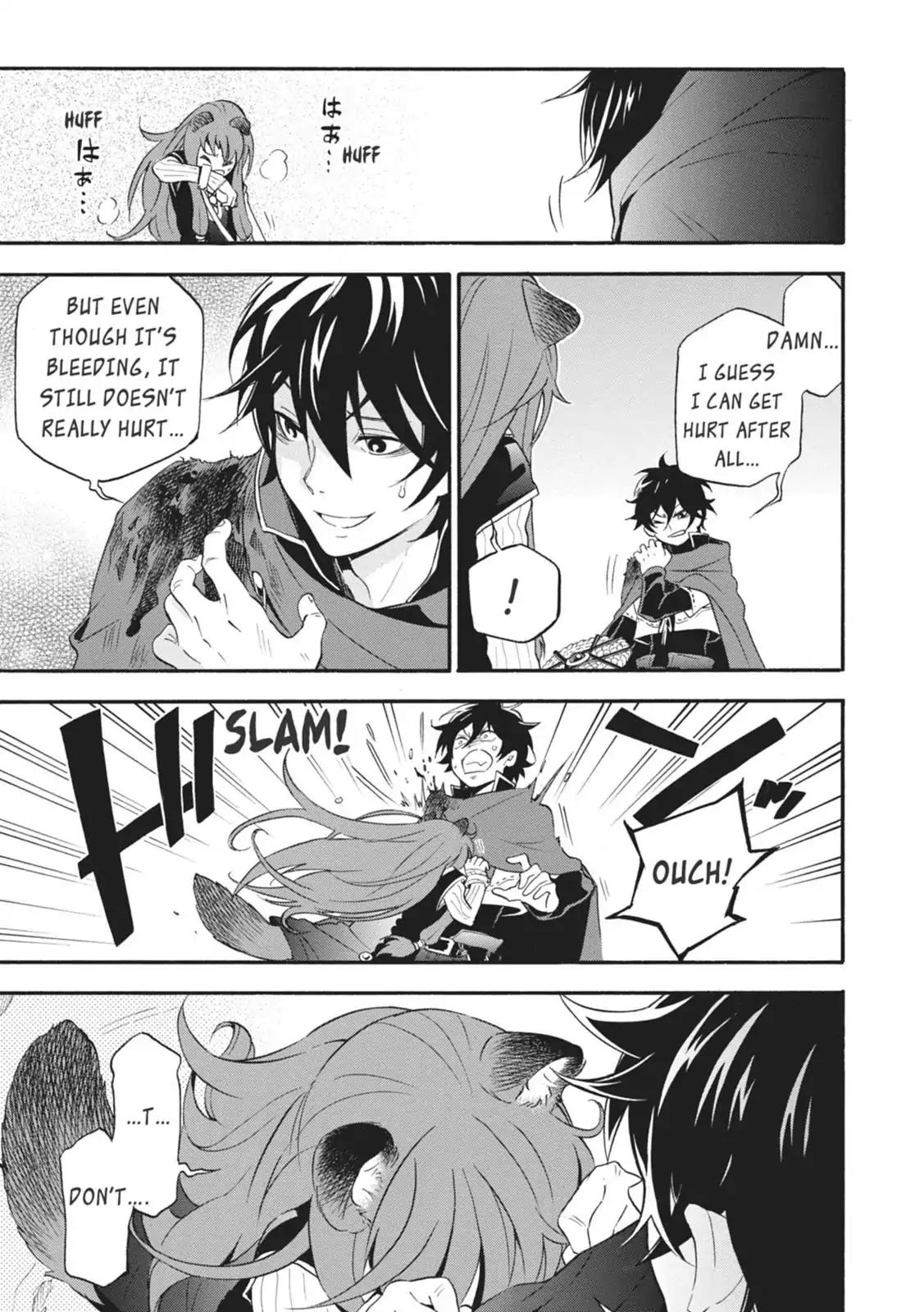 Tate no Yuusha no Nariagari Chapter 4 page 35 - Chapter 4: Two-Headed Black Dog