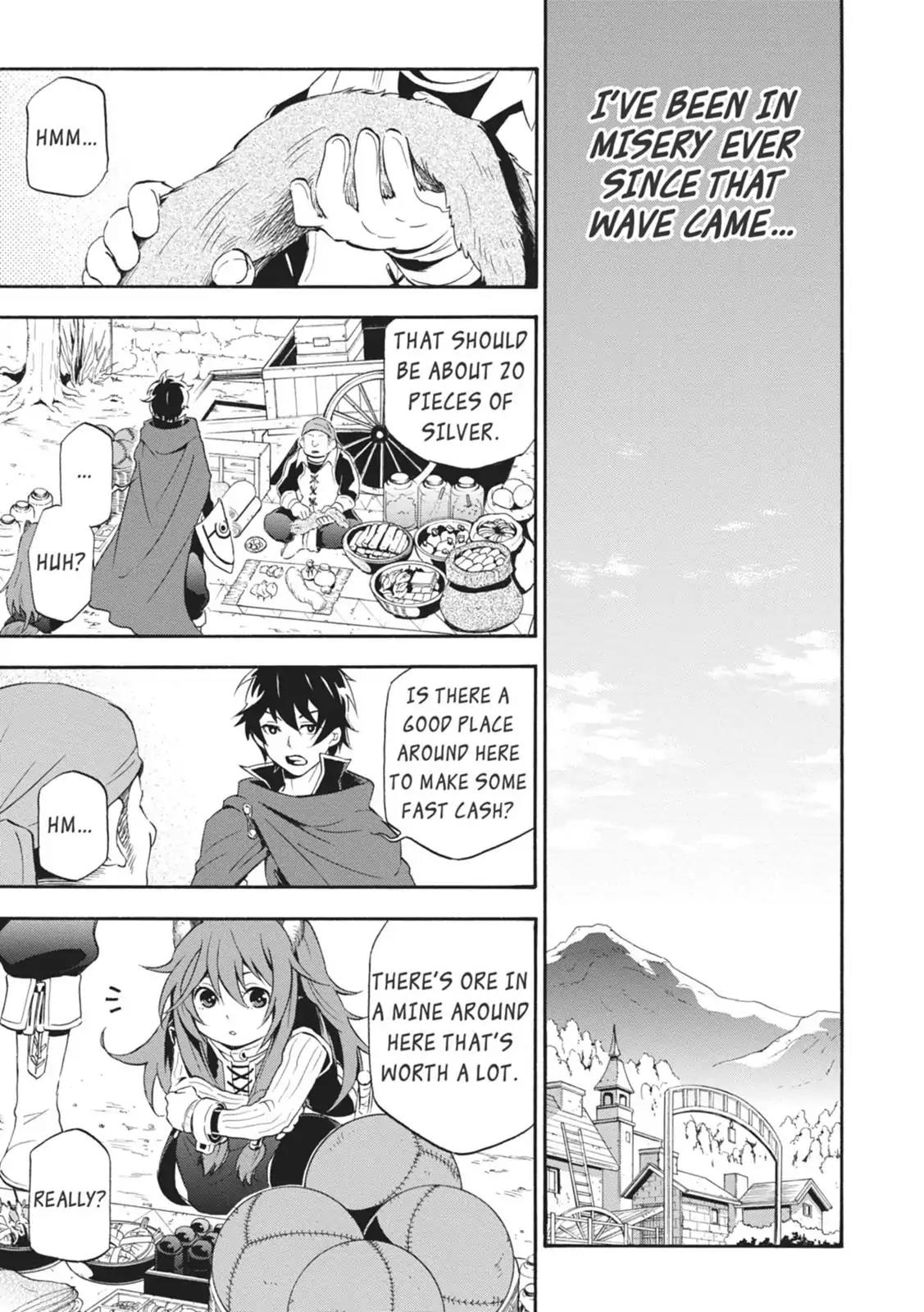Tate no Yuusha no Nariagari Chapter 4 page 5 - Chapter 4: Two-Headed Black Dog