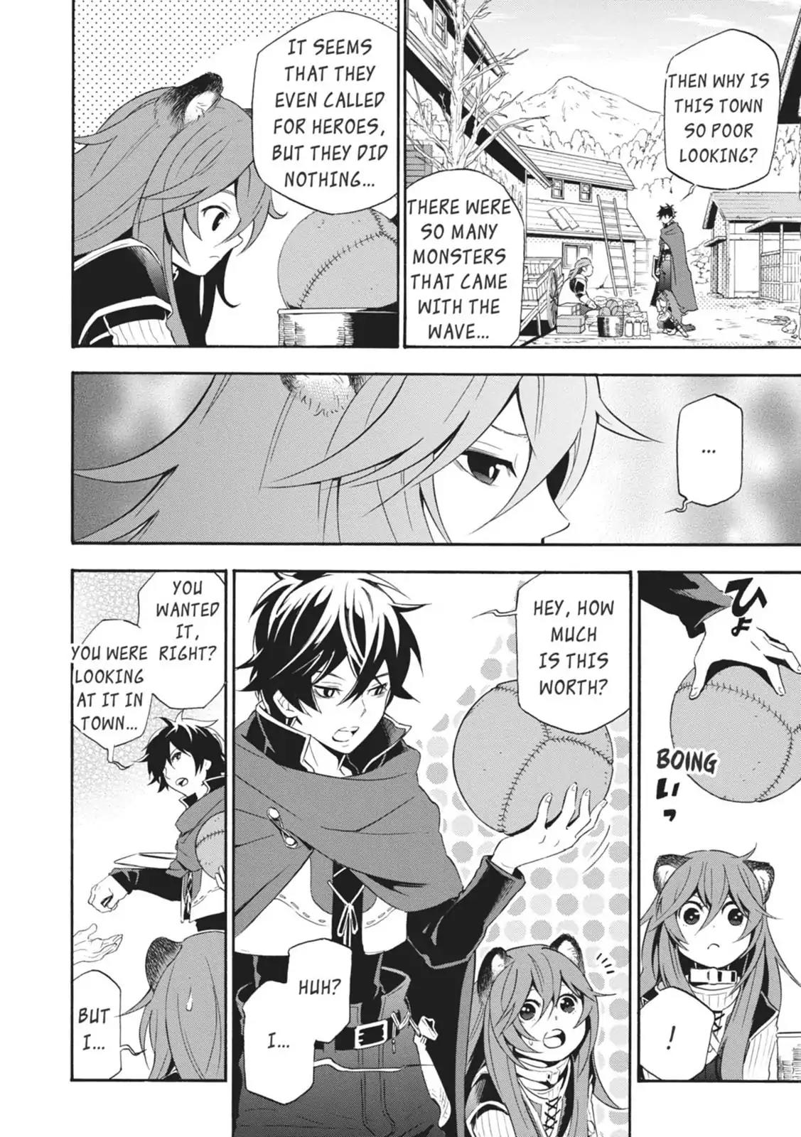 Tate no Yuusha no Nariagari Chapter 4 page 6 - Chapter 4: Two-Headed Black Dog