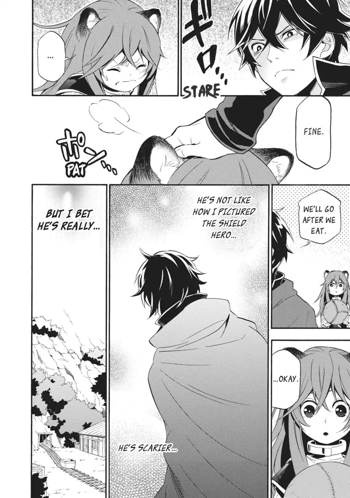 Tate no Yuusha no Nariagari Chapter 4 page 8 - Chapter 4: Two-Headed Black Dog
