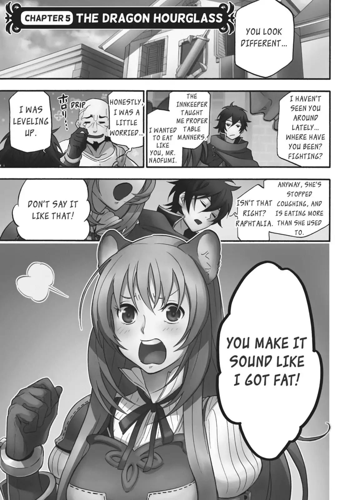 Tate no Yuusha no Nariagari Chapter 5 page 2 - Chapter 5: The Dragon Hourglass