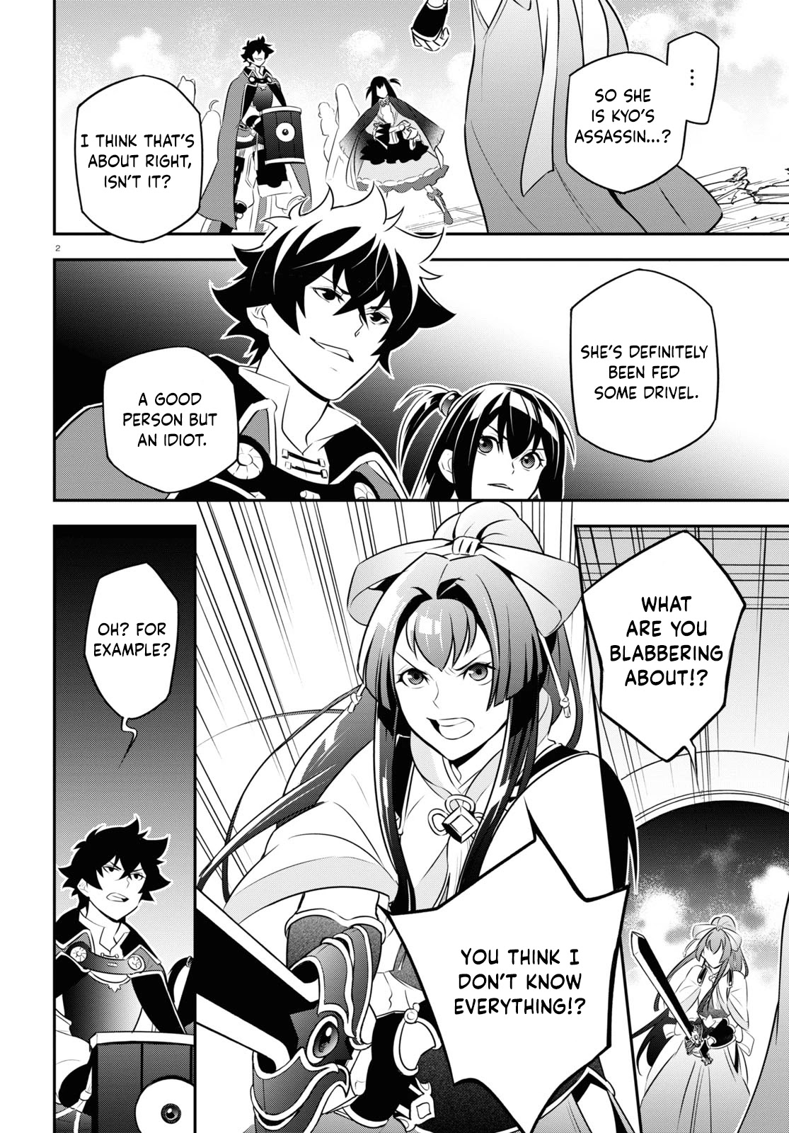 Tate no Yuusha no Nariagari Chapter 78 page 2 - Chapter 78: An Attacker that Charges Like A Boar
