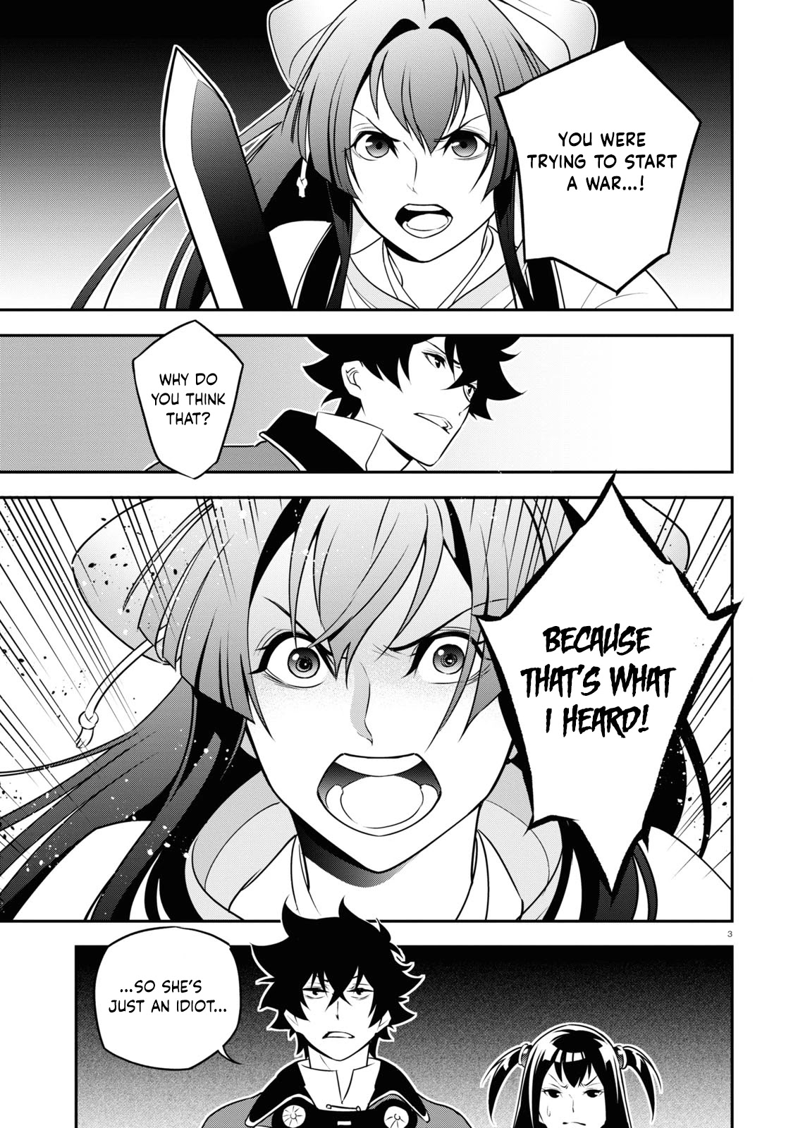 Tate no Yuusha no Nariagari Chapter 78 page 3 - Chapter 78: An Attacker that Charges Like A Boar