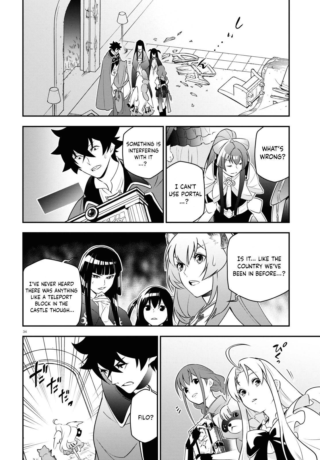 Tate no Yuusha no Nariagari Chapter 78 page 34 - Chapter 78: An Attacker that Charges Like A Boar