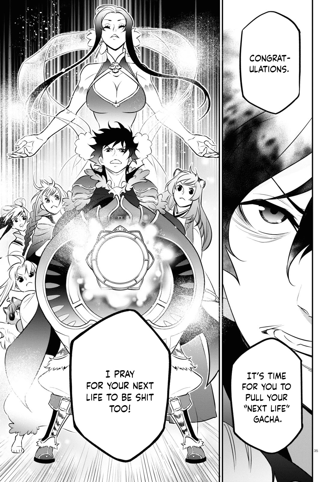 Tate no Yuusha no Nariagari Chapter 87 page 35 - Chapter 87: Compensated Power