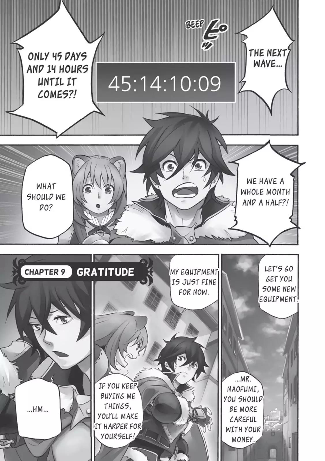 Tate no Yuusha no Nariagari Chapter 9 page 2 - Chapter 9: Gratitude
