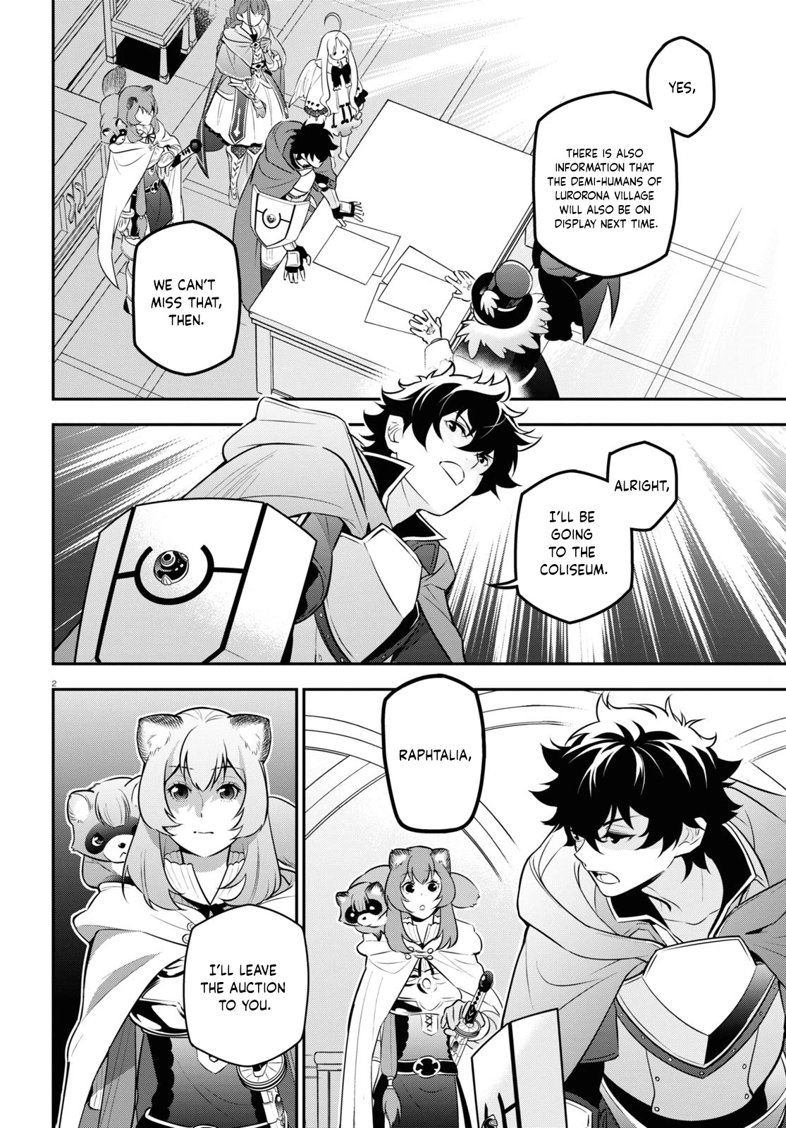 Tate no Yuusha no Nariagari Chapter 95 page 3 - Chapter 95: Underground Coliseum