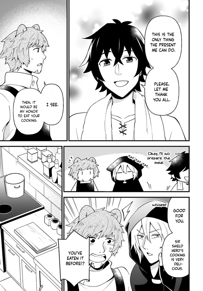 Tate no Yuusha no Oshi Nagaki Chapter 22 page 11 - Chapter 22: Fritto and Tonpeiyaki