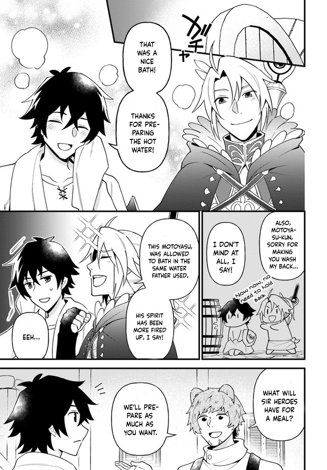 Tate no Yuusha no Oshi Nagaki Chapter 22 page 9 - Chapter 22: Fritto and Tonpeiyaki