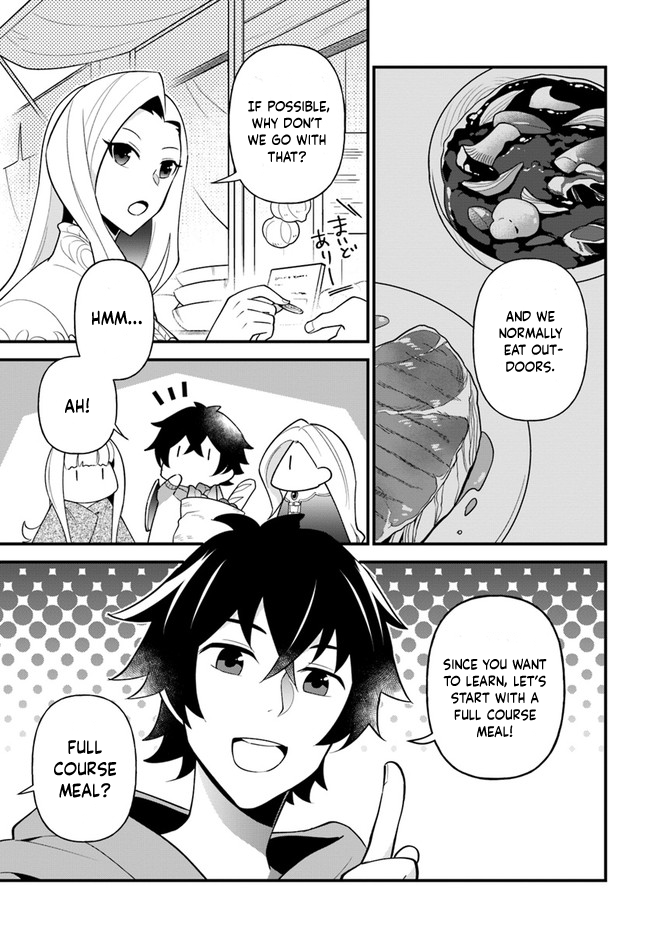 Tate no Yuusha no Oshi Nagaki Chapter 24 page 9 - Chapter 24: Full Course Meal Outdoors