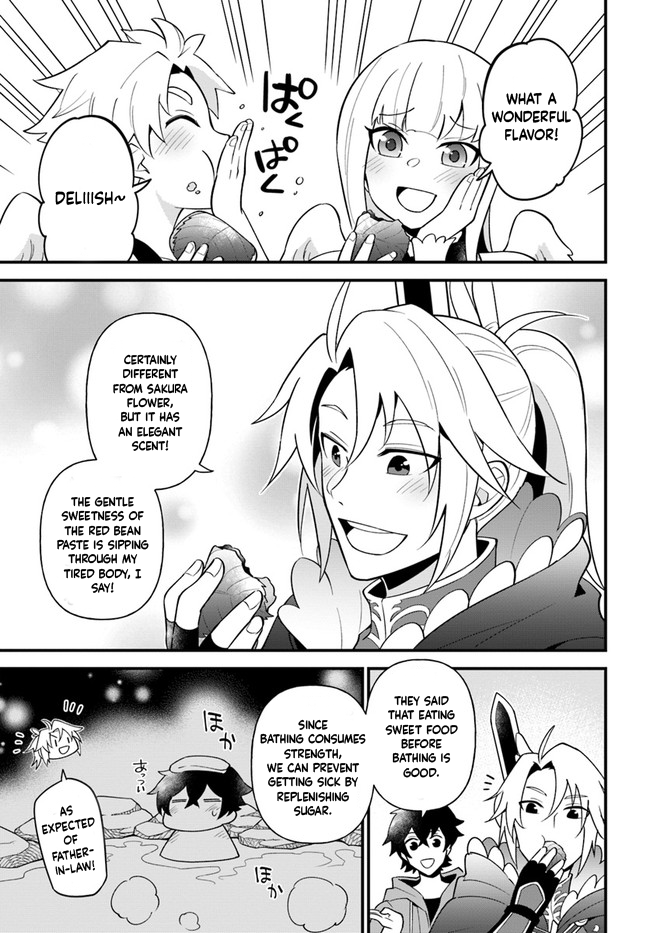 Tate no Yuusha no Oshi Nagaki Chapter 25 page 19 - Chapter 25: Sakura Mochi