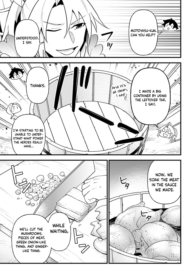 Tate no Yuusha no Oshi Nagaki Chapter 26 page 13 - Chapter 26: Mud Roasted Whole Chicken