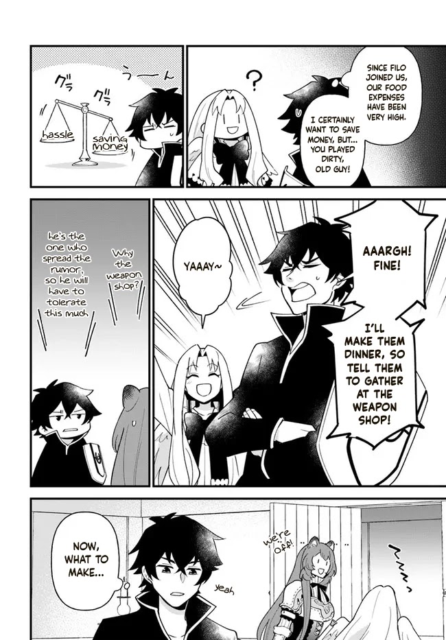 Tate no Yuusha no Oshi Nagaki Chapter 28 page 10 - Chapter 28: Three Kinds of Hamburger Steak