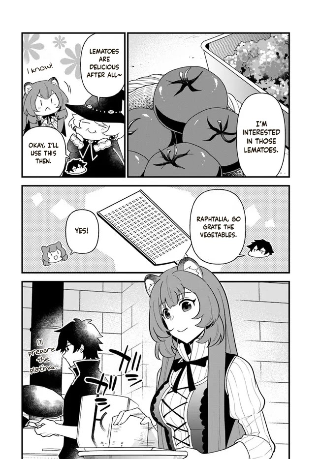 Tate no Yuusha no Oshi Nagaki Chapter 28 page 16 - Chapter 28: Three Kinds of Hamburger Steak