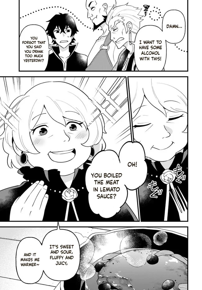Tate no Yuusha no Oshi Nagaki Chapter 28 page 21 - Chapter 28: Three Kinds of Hamburger Steak