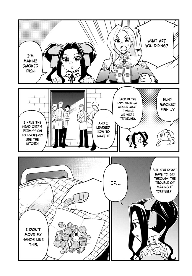 Tate no Yuusha no Oshi Nagaki Chapter 36 page 12 - Chapter 36: Smoked Canapé