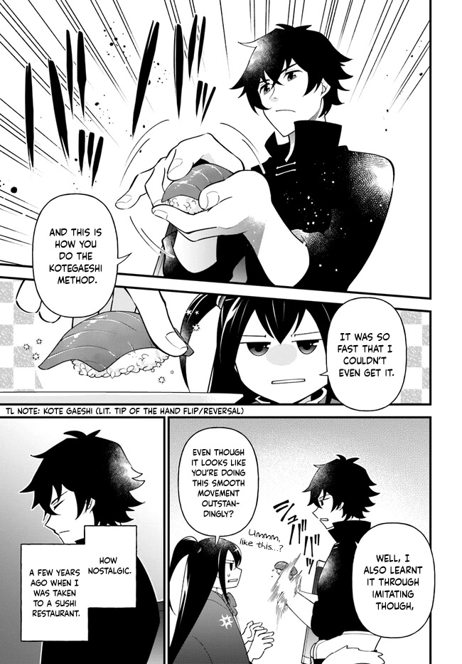 Tate no Yuusha no Oshi Nagaki Chapter 37 page 11 - Chapter 37: Nigirizushi