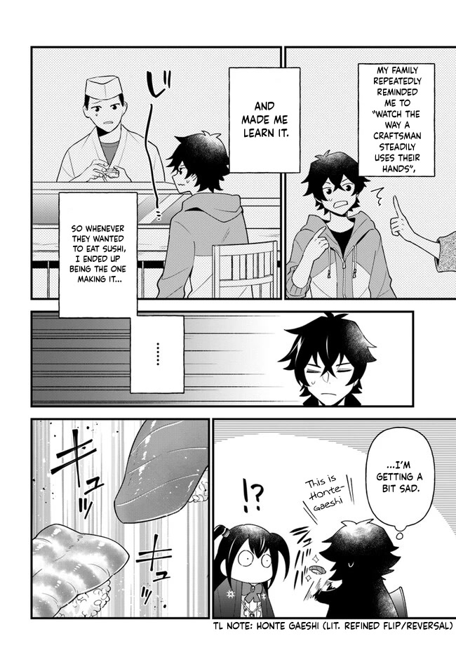 Tate no Yuusha no Oshi Nagaki Chapter 37 page 12 - Chapter 37: Nigirizushi