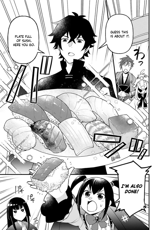 Tate no Yuusha no Oshi Nagaki Chapter 37 page 13 - Chapter 37: Nigirizushi