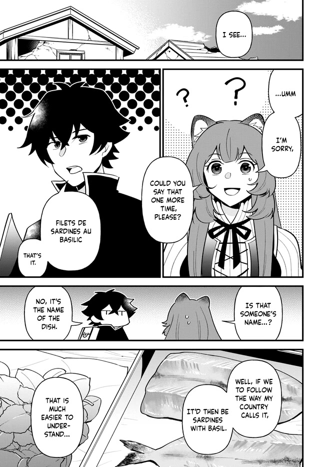 Tate no Yuusha no Oshi Nagaki Chapter 38 page 16 - Chapter 38: Basil Flavored Sardines