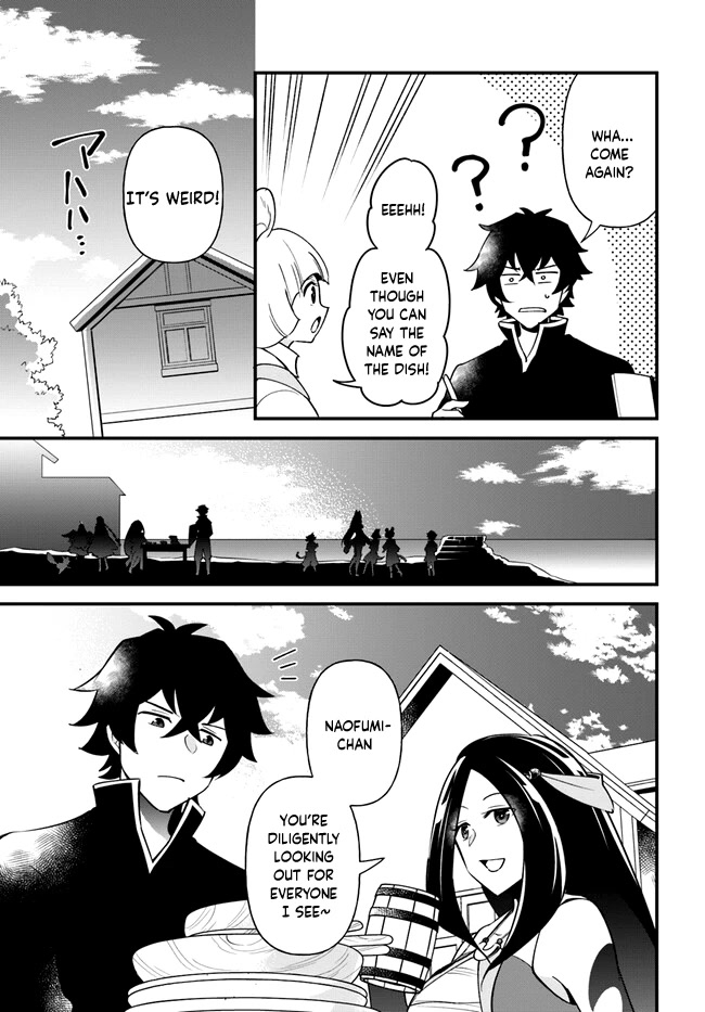 Tate no Yuusha no Oshi Nagaki Chapter 38 page 24 - Chapter 38: Basil Flavored Sardines