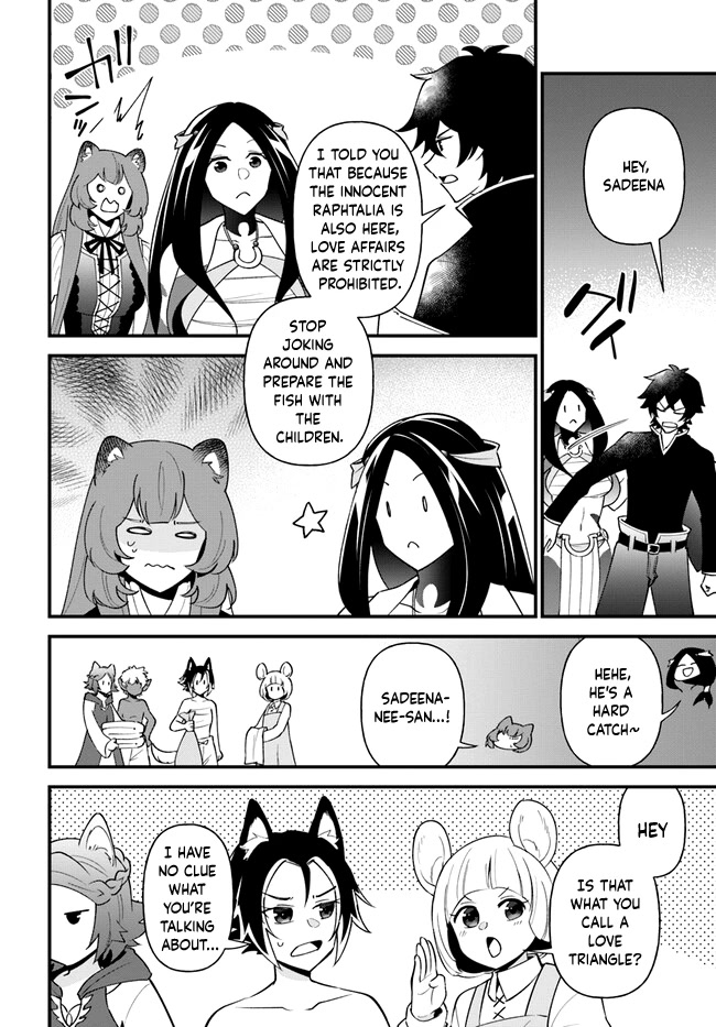 Tate no Yuusha no Oshi Nagaki Chapter 38 page 9 - Chapter 38: Basil Flavored Sardines