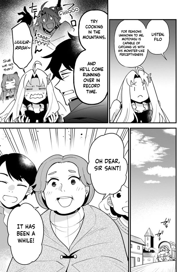 Tate no Yuusha no Oshi Nagaki Chapter 39 page 7 - Chapter 39: Shiro Musubi With Food That Pairs Well