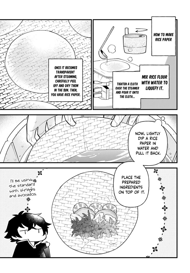 Tate no Yuusha no Oshi Nagaki Chapter 40 page 17 - Chapter 40: Fresh Spring Rolls